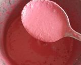 A picture of step 2 of Beetroot oats dosa.