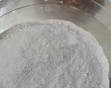 Foto langkah ke 3 dari resep Putu Bunga Telang (dengan cetakan silikon).