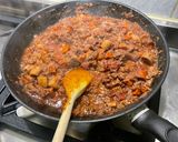 Une image de l'étape 19 de Bœuf aux tomates, champignons et carottes violettes (pour pâtes ou riz).