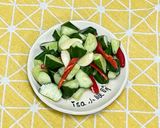 微辣涼拌小黃瓜的食譜步驟4照片