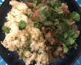 A picture of step 13 of Slow cooked lamb tagine.