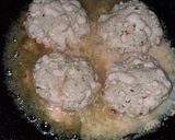 A picture of step 3 of Mutton Keema kabab.