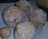 A picture of step 10 of Potatoes egg kebab.