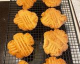 A picture of step 7 of Brown Butter peanut butter cookies.