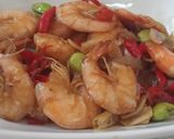 Foto langkah ke 5 dari resep Tumis Udang Pete.