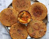 A picture of step 3 of Fresh Fenugreek Masala Biscuit Bhakhri.