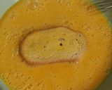 A picture of step 5 of Torrijas in Syrup.