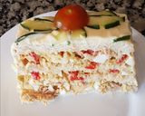 Foto del paso 6 de la receta: Pastel frío atún y pan de molde