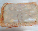 Foto del paso 5 de la receta: Empanada de tomate, caballa, huevo y pimiento rojo 🍅 🐟🥚🌶