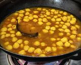 A picture of step 6 of Rice- chole curry (Chole-chawal).