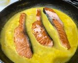 Foto del paso 9 de la receta: Salmón a la naranja a mi manera con champiñones laminados