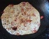 A picture of step 3 of Vegetable paratha.