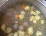 Foto langkah ke 2 dari resep Sop Bola Daging & Telor Puyuh.