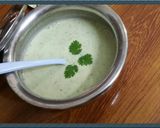 A picture of step 8 of Green Raita.