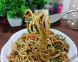 ठेच़ा चाऊमिन Thecha Chowmein रेसिपी चरण 9 फोटो