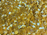 Tarta de pollo calabacín y huevo duro masa integral