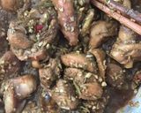 Hình bước làm 3 của món Gà kho sả ớt