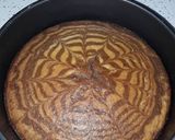 عکس مرحله 2 از دستور کیک زبرا