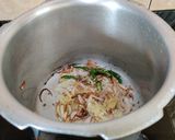 A picture of step 4 of Black rice khichdi.