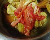 A picture of step 5 of Murgh cholay.