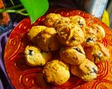 A picture of step 6 of Blueberry Scones.