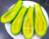 Hình bước làm 1 của món Bơ dằm sữa chua
