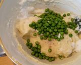 A picture of step 5 of Pea & Potato Puffs.