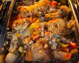 Cajun csirke zöldségekkel recept fázis 6 fotója