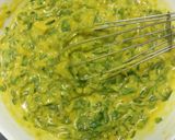 A picture of step 2 of Kumbhaniya Fritters.