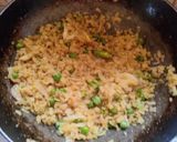 A picture of step 2 of मटार पोहे.
