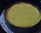 A picture of step 7 of Peek a Boo “Baked Gulab Jamun cheese cake”:.