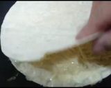 A picture of step 4 of Tortilla cheesy Toasties.