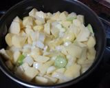 Foto del paso 2 de la receta Crema de calabacín y puerro con yogur