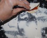 A picture of step 16 of Stuffed rose shaped bread.