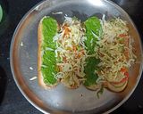 A picture of step 5 of Vegetable Subway Sandwich.