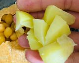 A picture of step 3 of Dahi Puri. (GAPPA).