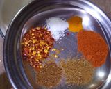 A picture of step 1 of B.BQ Rainbow rice.