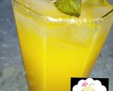 A picture of step 3 of Mango mints juice.