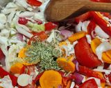 Őszi, babos kukoricaleves (vegán) 🌽🫘 recept fázis 2 fotója
