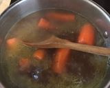 A picture of step 2 of Sticky Carrots, or...Carrots on steroids.
