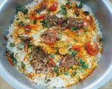 A picture of step 18 of Spicy Chicken Biryani.
