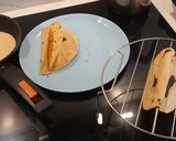 Foto del paso 5 de la receta: Tacos rústicos de berenjena asada y pollo desmenuzado con frescor cítrico