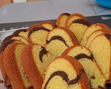 Foto langkah ke 7 dari resep Bolu marmer 5 Telur moist dan tidak seret.