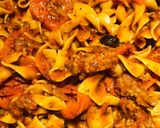 A picture of step 5 of Pizza Noodle 🍕 Bake.