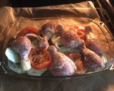 Foto del paso 5 de la receta: Muslos de pollo al horno con verduras