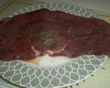 Foto del paso 1 de la receta: Rollo de ternera relleno de tortilla