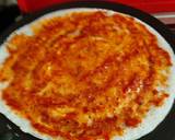 Schezwan Cheesy Carrot Stuffed Dosa recipe step 2 photo