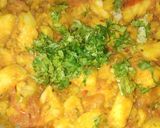 A picture of step 4 of Aloo tamatar ki sabji.