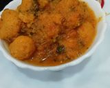 A picture of step 6 of Besan Mongra Curry.
