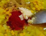 A picture of step 4 of Lauki Chana Dal.